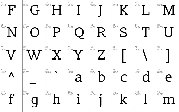 Slabo 13px font