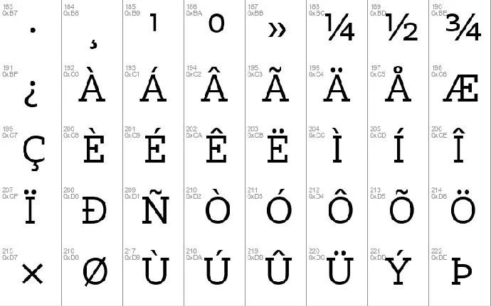 Slabo 13px font