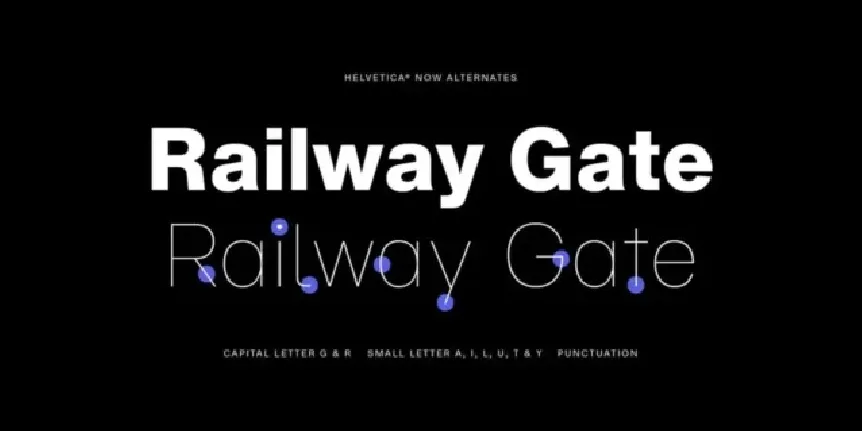 Helvetica Now Family font