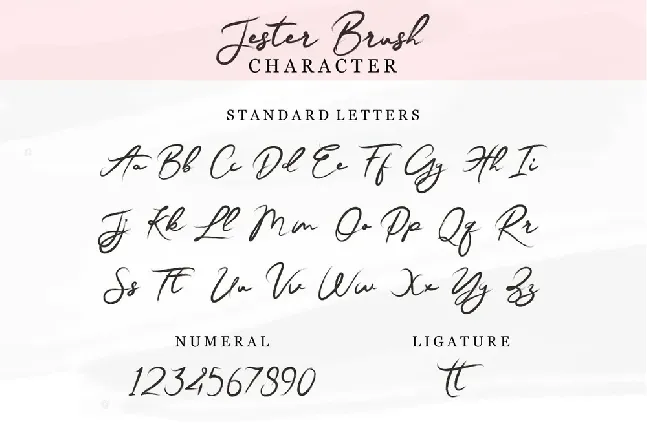 Jester Brush font