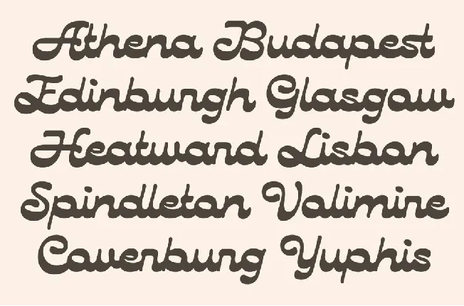 Lautren DEMO font