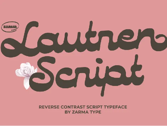 Lautren DEMO font