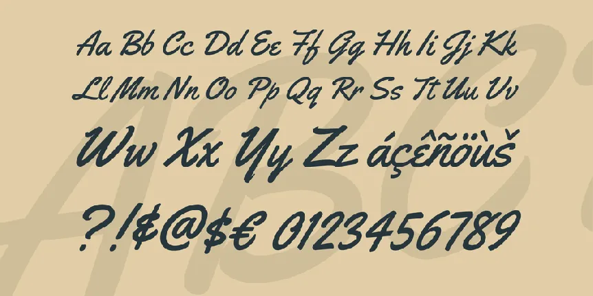 Yellowtail font