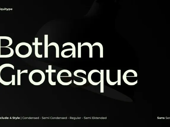 Botham Grotesque font