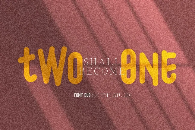 TwoOne font