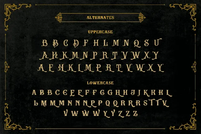 Higborn font