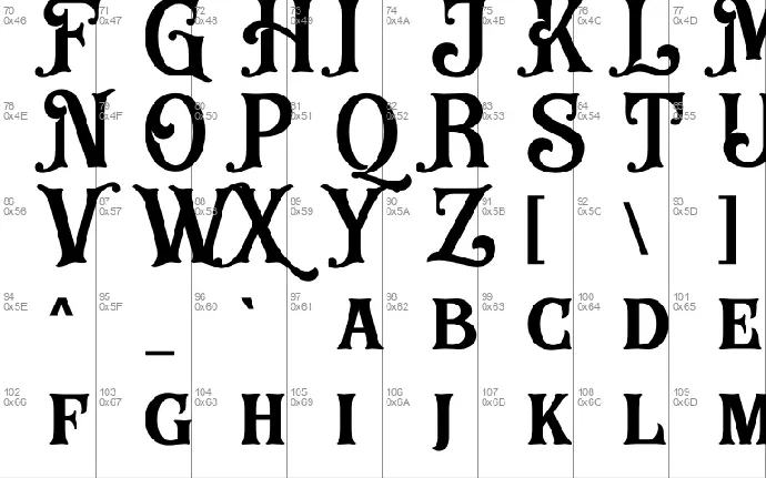 Higborn font