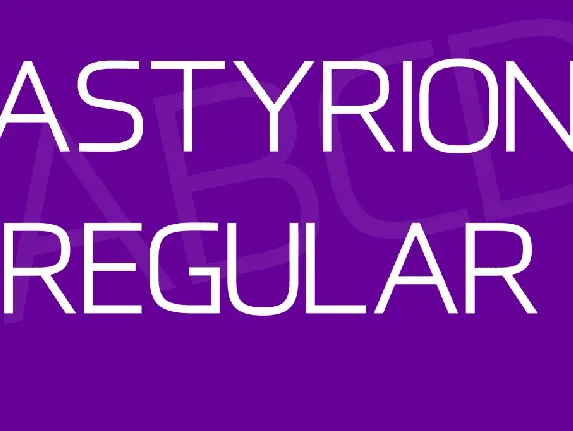 Astyrion font