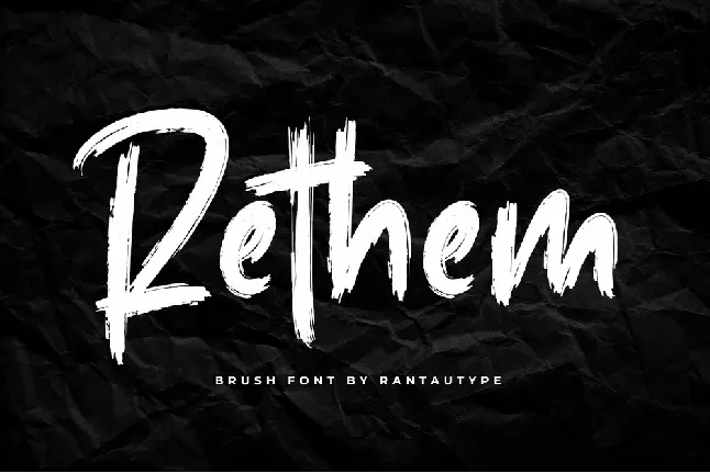 Rethem font