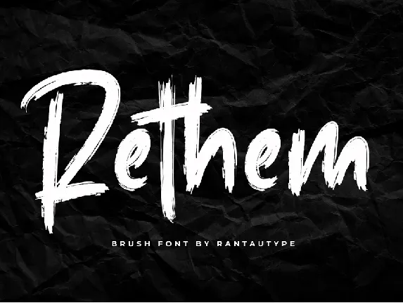 Rethem font