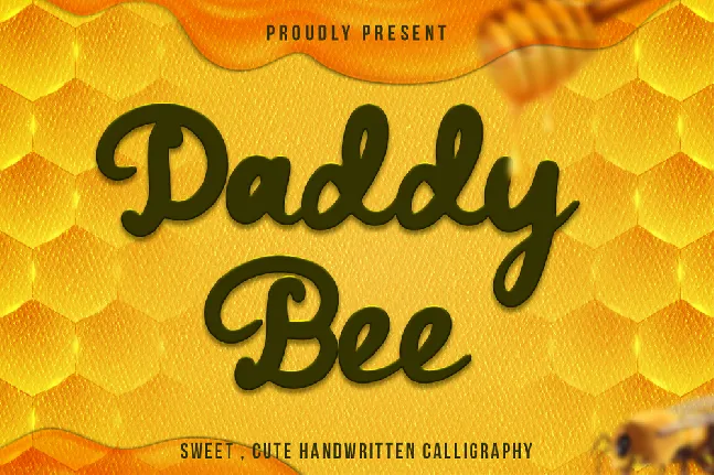 DaddyBee font