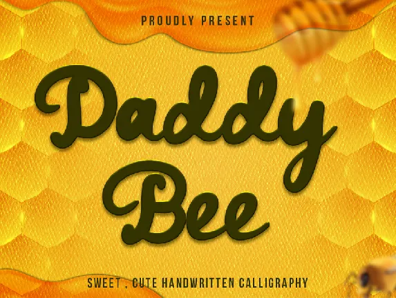 DaddyBee font