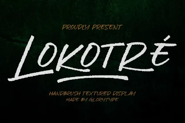 LOKOTRE font