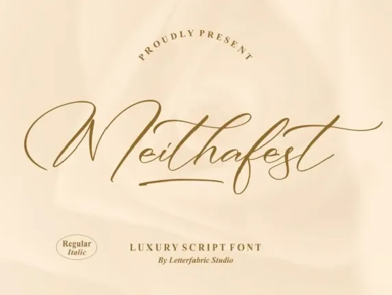 Meithafest font