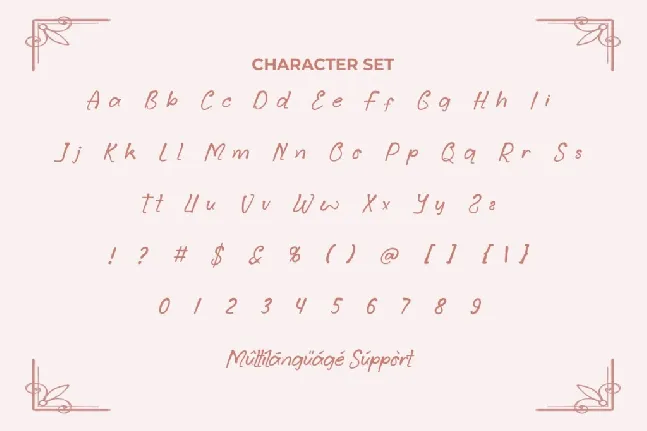 CuteTwinsDemo font