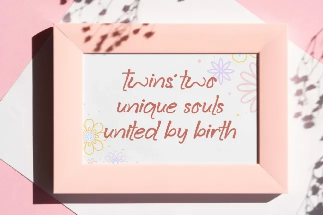 CuteTwinsDemo font