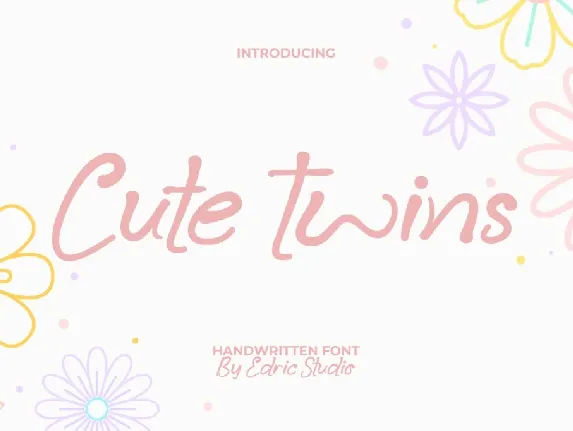 CuteTwinsDemo font