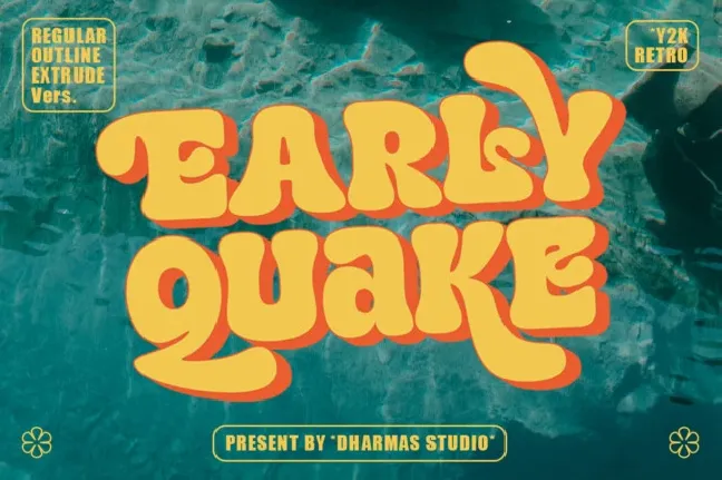 Early Quake Typeface font