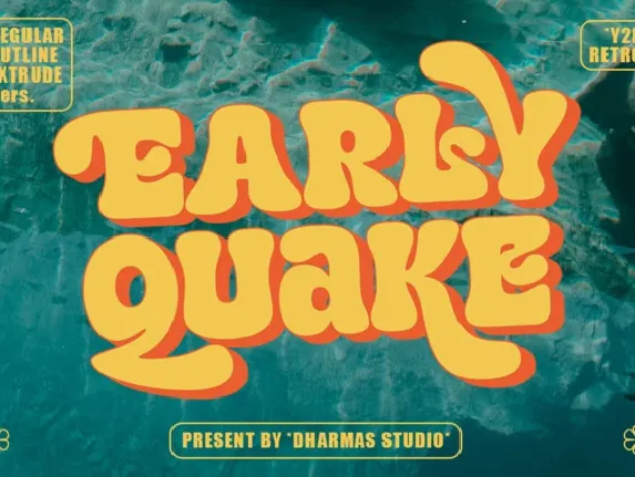 Early Quake Typeface font