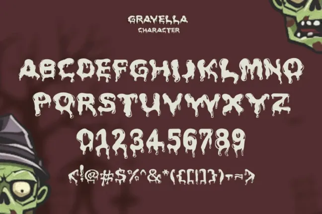 Gravella font