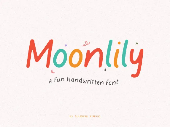 Moonlily Demo Version font