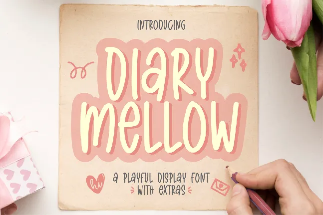 Diary Mellow font