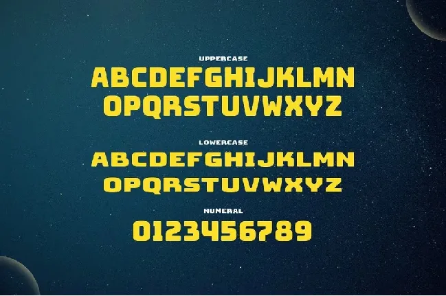 Starburst font