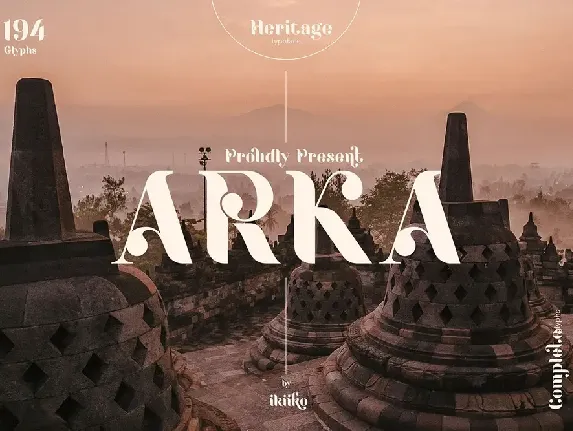 ARKA font