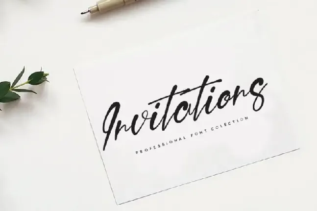 Signature Script font