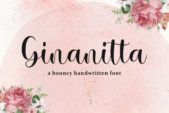 Ginanitta font