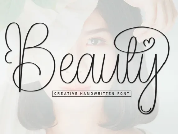 Beauty Handwritten Typeface font