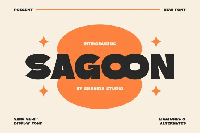 Sagoon font