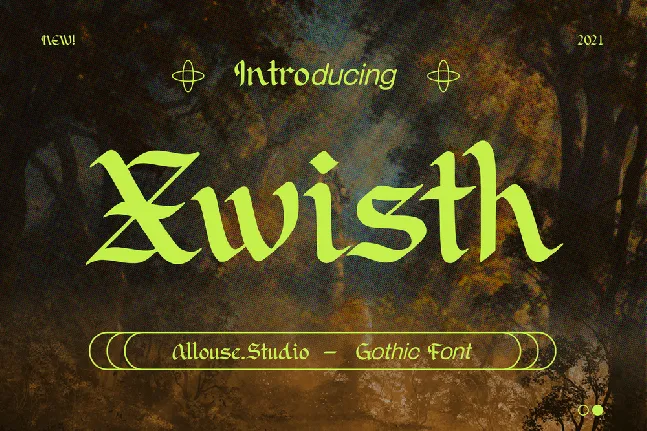 Xwisth Demo Version font