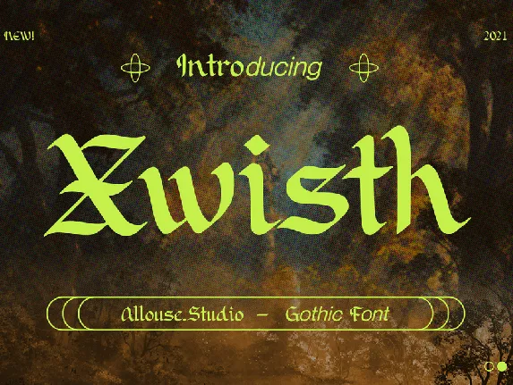 Xwisth Demo Version font