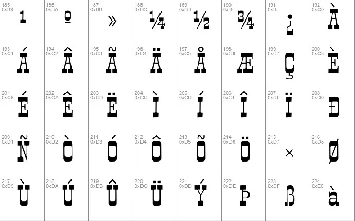 Smokum font