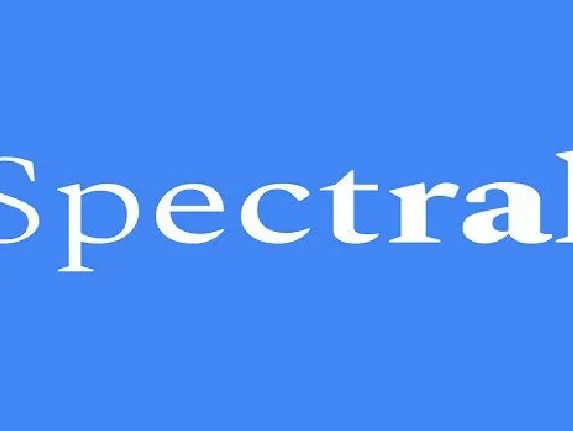 Spectral font