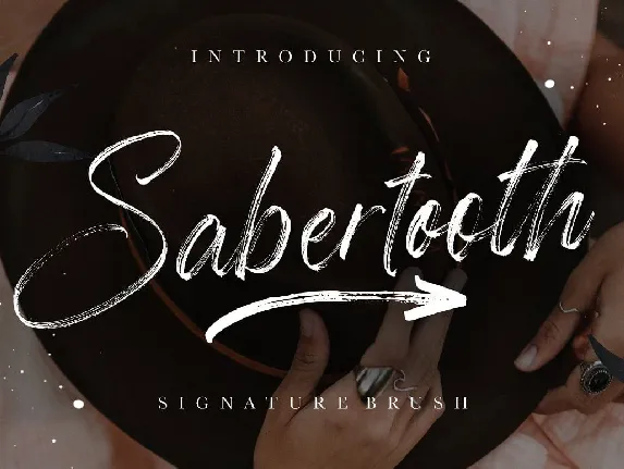 Sabertooth font