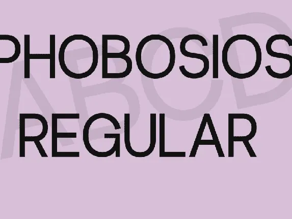 Phobosios font