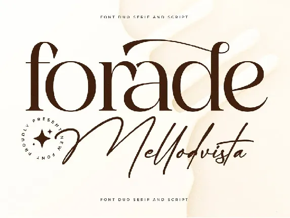 Forade Mellodvista font