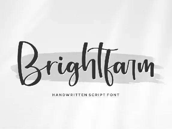 Brightfarm font