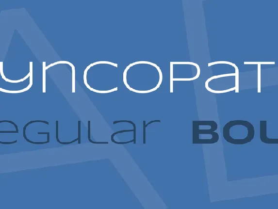 Syncopate font