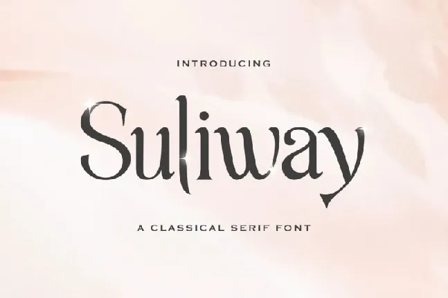 Suliway font