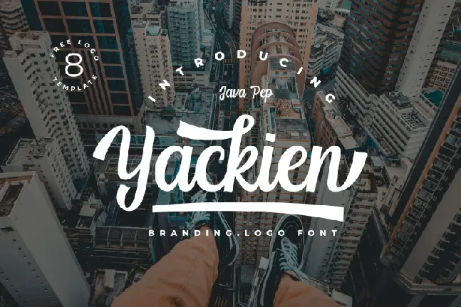 Yackien font