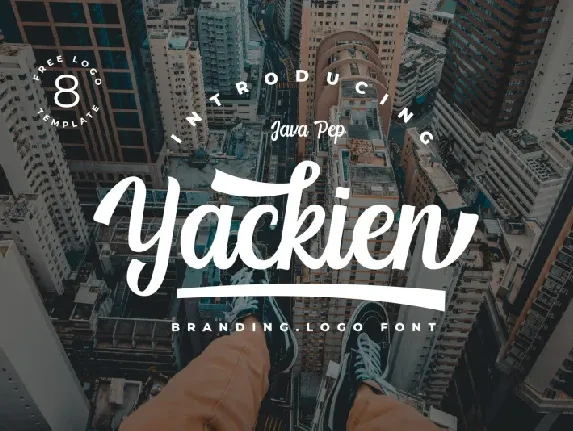 Yackien font