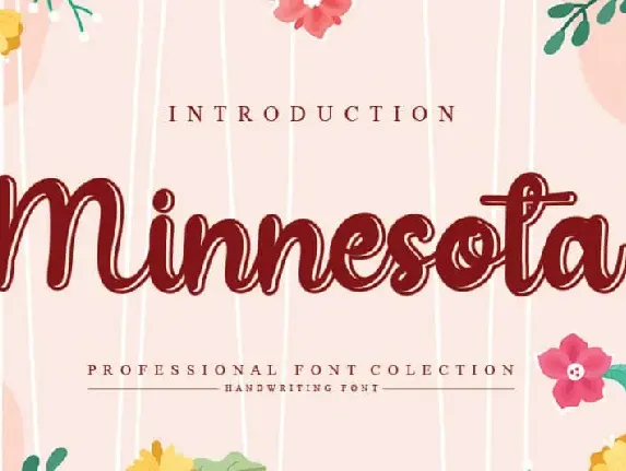 Minnesota Handwritten font