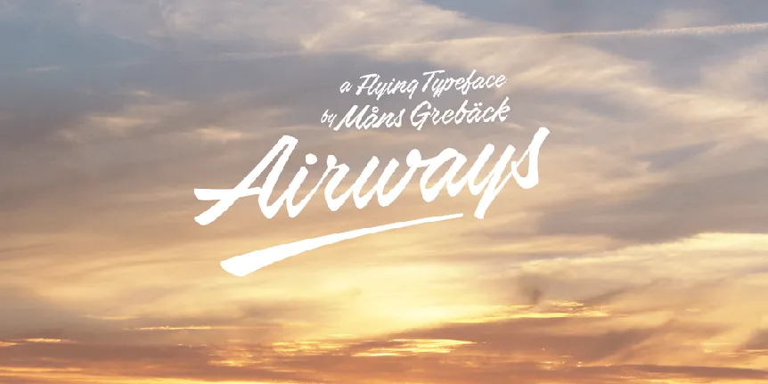 Airways font