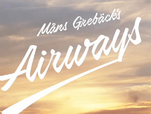 Airways font