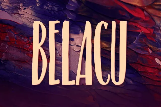 Belacu Free font