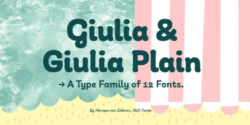 Giulia Family font