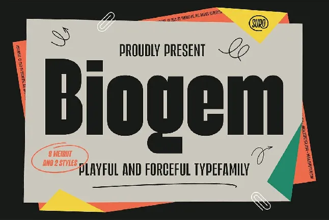 Biogem font